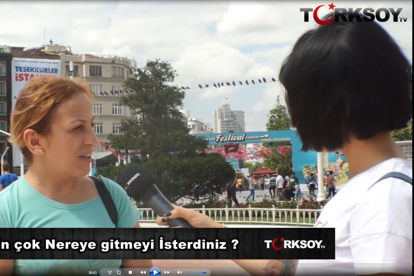 Türksoy Tv İle sokağın nabzı